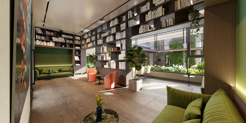 Thư viện & lounge — Legacy 66